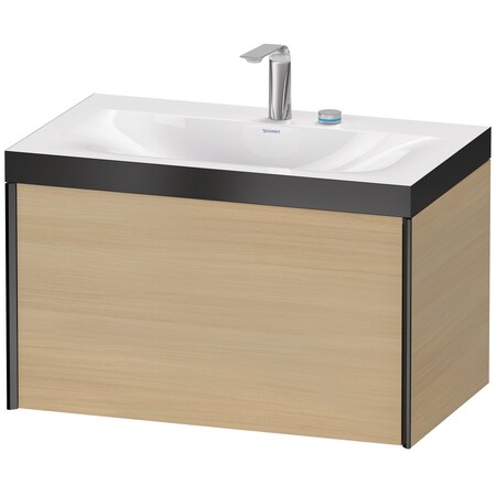 Duravit Xviu C-Bonded Set Wall-Mounted Mediterranean Oak XV4610EB271P